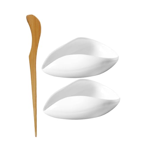 PRETYZOOM 1 Set Multi Function Tea Scoop Stylish Ceramic Tea Dosing Cups Ergonomic Design Easy to Clean Kitchen Accessory Great for Home Use
