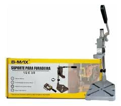 Suporte Furadeira 1/2 ou 3/8 B-Max Para Bancada e Mesa