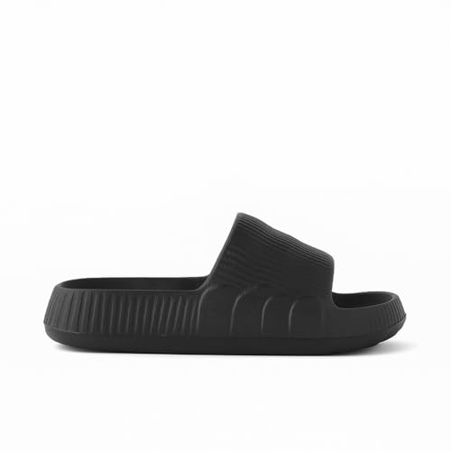 Image of Comfort Plus Flip-Flops, Open Toe Slip-On Sandals, Lightweight Waterproof, White