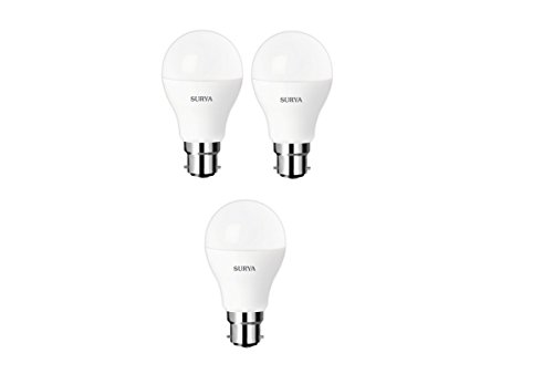 Image of Surya 9W b22d LED Lamp, Pack of 3, (9W-Neo-3)
