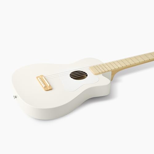 Image of Loog Pro 6 Acoustic kids real guitar for Beginners Compact size Ages 9+ Learning app and Lessons included