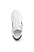DKNY Womens Footwear Sneaker,Brght WT/BK, 85
