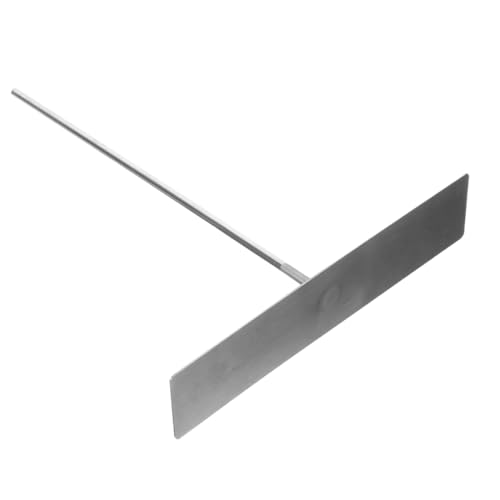 BESPORTBLE Coal Ash Shovel Heavy Duty Ash Rake for Grill Metal Scraper Tool for Kitchen Home Scraper for Fireplace