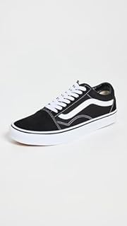 Vans Men's Old Skool Unisex Sneakers, Black/White, 17 Medium US