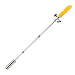 Gasbrander, onkruidbrander, vlamwerper, multifunctionele gasafvlammer, krachtig en duurzaam, voor onkruidmachine…