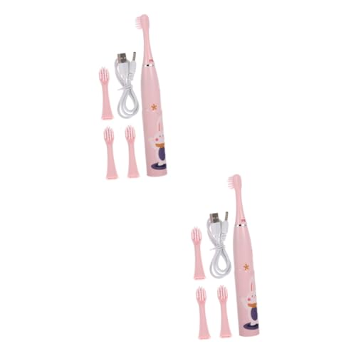 Brosses à dents électriques pour garçons et filles Didiseaon à motif dessin animé