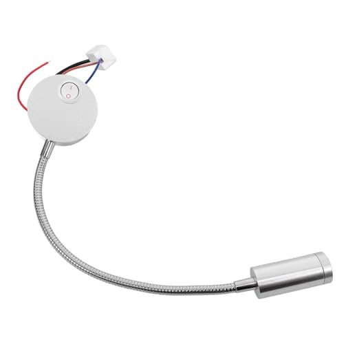 SEWOART ámpara De Pared LED Flexible 3W 360 Grados Con Interruptor Luz Cálida Ideal Para Lectura y Mesita De Noche Compatible Con 85 265V