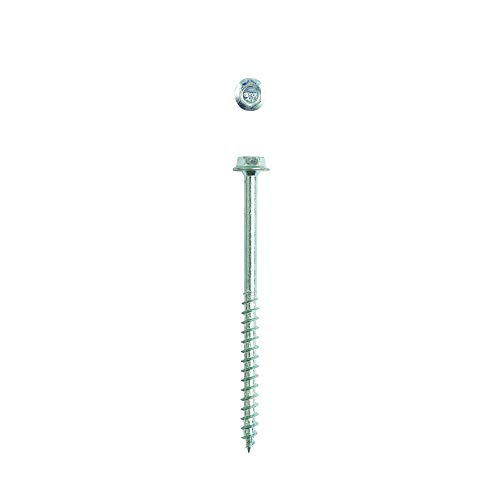 Image of SPAX 4571010701155 1 /4 x 4-1 /2 inch Hex Drive Washer Head Zinc PowerLag Screw (50 Pieces per Box)