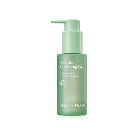 Madeca DERMA Botanic Cleansing Gel – pH Balancing Cleanser with Centella Asiatica & Tea Tree, Korean Skincare, Soothing & Calming with Natural, Hypoallergenic Ingredients (3.4 fl oz) Cover