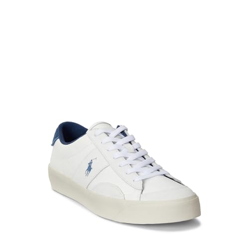 POLO RALPH LAUREN Men's Suede Leather-Sayer Sport-Sneakers-Low Top Lace2