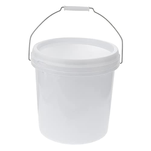 GALPADA Barril Sellado para el hogar. contenedores de Agua para Acampar baldes Cubo de Grado alimenticio portátil balde de Agua Largo contenedor de Agua balde con Tapa el plastico