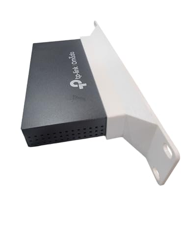 10" Network Rack Mount for TP-Link Omada ER605 Router (Black)