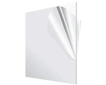 TILARA Premium Acrylic Sheet Reflective Clear Finish 24x48 Pack Of 3