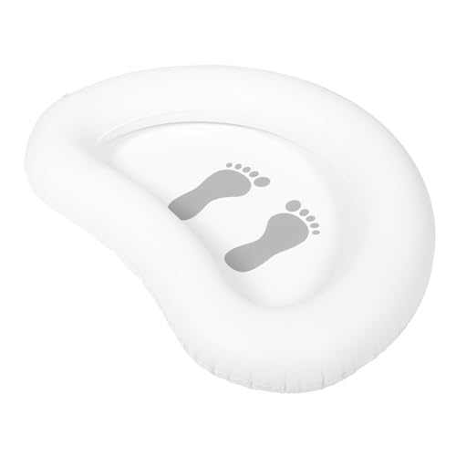 SECFOU Baño De Pies Inflable para Piscina, Lavabo Plegable para Acampar, Lavabo para Remojo De Pies, Lavabo De Limpieza Inflable Portátil, Baño De Agua Plegable