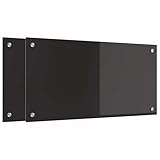 【Pratique et Solide】Avec sa forme rectangulaire, ce dosseret s'harmonise avec plein de styles d'intérieur. Ses dimensions se prêtent parfaitement aux espaces muraux de cuisine habituels, te donnant des options de placement flexibles. Avec du verre trempé qui supporte bien l'usage en cuisine, il protège contre les taches et la chaleur, offrant une protection fiable. Compte sur un ajout esthétique qui répond aux exigences du quotidien avec élégance.