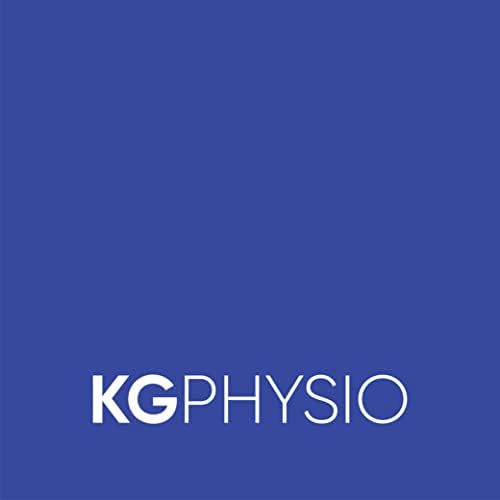 KG Physio Exercise Mat - Thick Exercise Yoga Mat Ideal for HIIT, Pilates, Yoga and Home Workouts - Strap Included