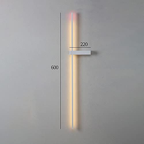 Lámpara de pared LED blanca cálida de 18W para decoración moderna del hogar 4