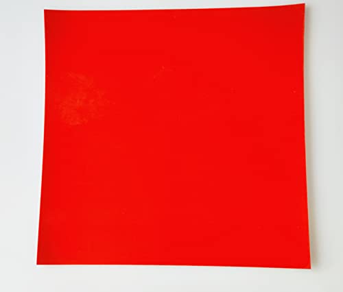Generic 755642949513 Red Silicone Rubber Sheet,Heat Resistant cover