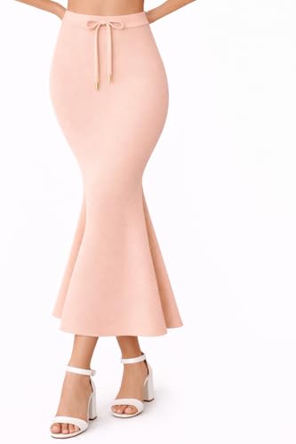 Image of Women's Seamless Cotton-Blend Saree Shapewear Petticoat - High-Waist Underskirt (S-XXL) - Fish-Cut, Breathable & Stretchable for Daily, Party