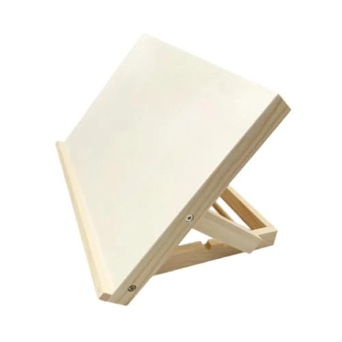 caballete Caballete de mesa plegable, ligero, portátil, madera, for dibujar y pintar, ajustable, for estudiantes artistas