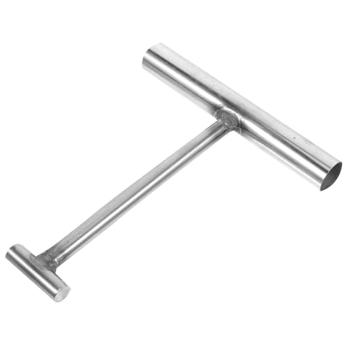 Tool Trampoline for Hooks Manhole Roller Lifter Wheel Pin Vault Hanging Pull Hook Well Cover Hook Door Lifting Hook Rolling Door Hook Metal Hook for Lifting Stainless Steel FOMIYES