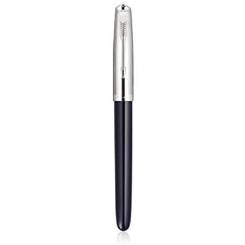 Jinhao- 86 Caneta-Tinteiro CláSsica Retro Azul Preto Vermelho Multicolorido Com Tampa Prateada Mater