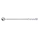 Kutocesy BDSM Peitsche Metall Erotic Spanking Flogger Whip Cosplay Erotic Sex Toys Accessories for Adult Couples (B)
