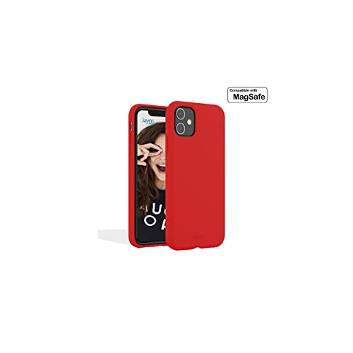 Coque Silicone Premium JAYM pour iPhone 15 Pro Max Rouge avec protection microfibre - 2