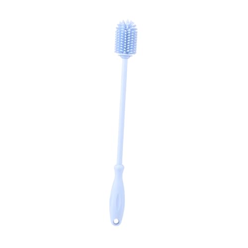 Beaupretty Cepillo de Copa de Silicona Suave pequeño depurador Todo Limpio Ultravioleta Cepillo para Chupete Infantil Lavadora de Botellas de Silicona Limpiador de Botellas Acero al manganeso