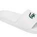 Lacoste Men's Serve Slide 0.0, Yellow & White Croc, 7