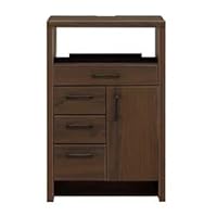 木製電話台 引き出し付き ブラウン Amazon｜電話台 ファックス台 完成品 約幅60cm ロータイプ 収納