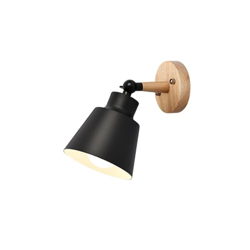 Applique en bois de chambre noire pour créer un coin lecture chaleureux au salon