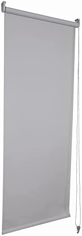 Funky Gadgets Blackout Roller Blinds Window Shades Easy Fit Thermal Roller Blind 3 Pass Black Out Fabric for Room Darkening Trimmable Child Safe Metal Tube Cappuccino (60cm Wide x 165cm Drop)