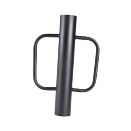 Stgfyxgs Fence Post Driver with Handles 17.3inch Tall Multifunctional for Small Projects Portable Carbon Steel T Post Pounder, Black