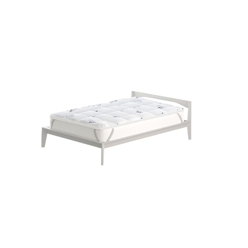 Atmungsaktiver AIR Topper mit elastischen Bändern, 120 x 195 cm