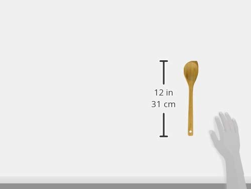 Norpro Colher pontiaguda de bambu, 30,5 cm, natural