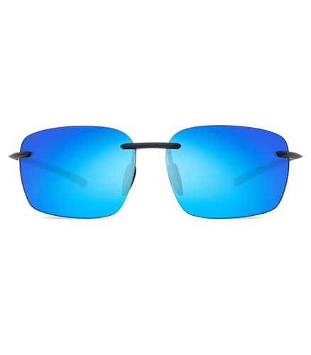 Shady Rays Huron | Men's Lightweight Frameless Sunglasses with Polarized Lens3