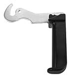 PRETYZOOM Feuerfester Ofentürgriff Bakelit Griff Für Haushaltskessel Bakelit Türgriff Kesselgriff Für Die Reparatur Zu Hause Kesselgriff Kit Haushaltskesseltür Zubehör Silber