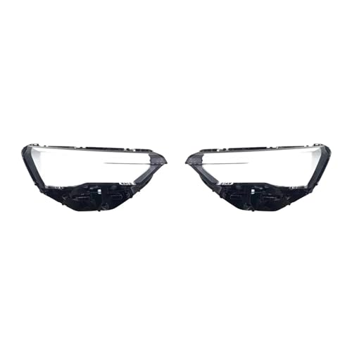 Couvercle d'objectif de phare pour Geely Haoyue L 2023 - Paire de coques en verre transparent