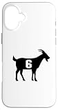 iPhone 16 Plus Goat 6 G.O.A.T. Number Six Goat Case