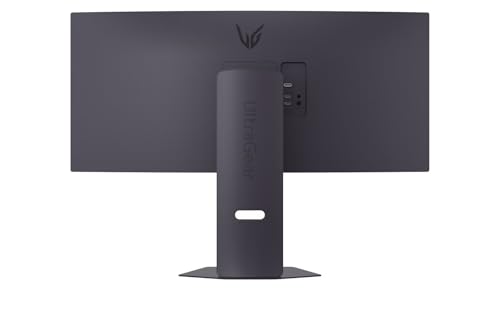 Image of LG 34G600A 34-inch Ultragear WQHD (3440 x 1440) Curved Gaming Monitor,1MS,160Hz, AMD FreeSync Premium,NVIDIA G-SYNC Compatible, HDR10, Built-in Speaker, HDMI, DP, Tilt /Height /Swivel Stand, Black