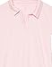 Nautica Girls' School Uniform Short Sleeve Polo Shirt, Button Closure, Moisture Wicking Performance Material, Fade Resistant, Light Pink, 8-10 Plus