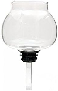 Yama SY8-8 Cup 32 Oz Siphon Coffee Maker Replacement Top Beaker - Borosilicate Glass, Heat-Resistant, Dishwasher Safe