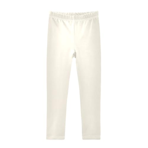 Old Lace White Toddler Girls Shorts Cotton Cartwheel Shorts Lounge Pants for Beach