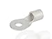 2 AWG Uninsulated Ring Terminal 5/16 Inch Stud - 25 Count