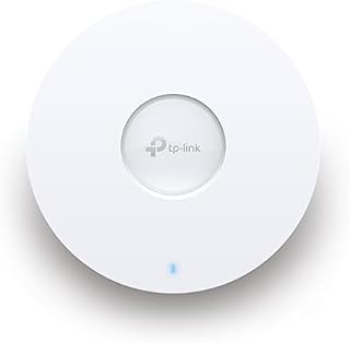 TP-Link EAP650 Ultra-Slim Wireless Access Point | Omada True WiFi 6 AX3000 | DC Adapter Included | Mesh, Seamless Roaming, WPA3, MU-MIMO | Remote & App Control | PoE+ Powered | Multi Control Options