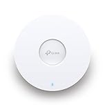 TP-Link Omada Business WiFi 6 AX5400 2.5G Ceiling Mount Access Point (EAP670) - Support Mesh, OFDMA, Seamless Roaming, HE160 & 4 MU-MIMO, SDN Integrated, Cloud Access & Omada App, PoE+ Powered, White