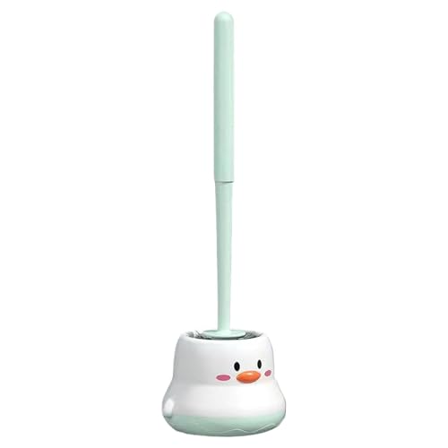 Toilet Brush and Holder Set | Bathroom Cleaning Tool,Toilet Cleaning Brush - for Homeowners Renters Home Apartment RV Basement Restroom Hotel Powder Room Dormitory Restaurant