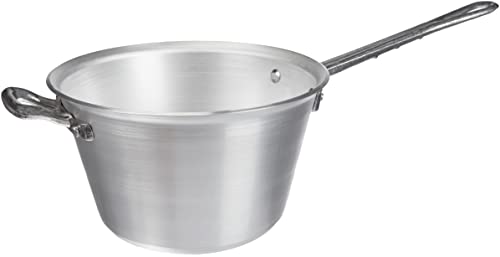 Pentole Agnelli Paiolo per Polenta, 3 L, Acciaio Inossidabile, Argento, 20 cm