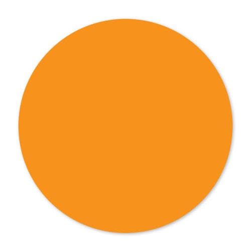 MoveMark 3 in Round Orange Label by DayMark – Model 112257